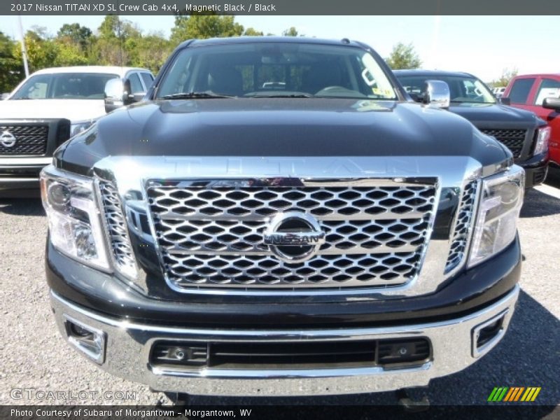 Magnetic Black / Black 2017 Nissan TITAN XD SL Crew Cab 4x4