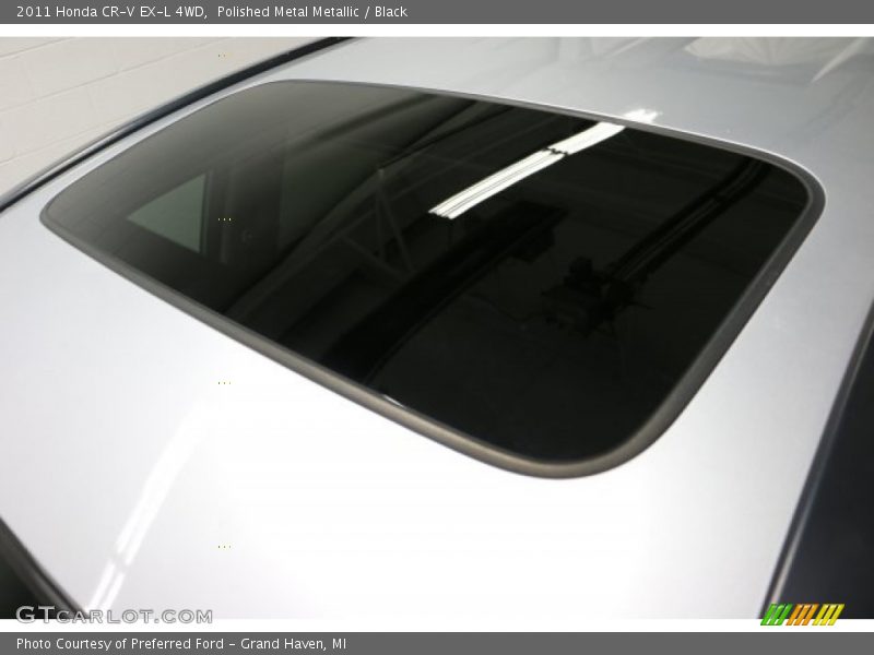 Polished Metal Metallic / Black 2011 Honda CR-V EX-L 4WD