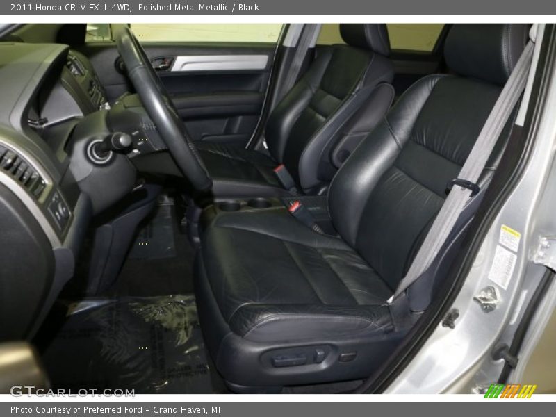 Polished Metal Metallic / Black 2011 Honda CR-V EX-L 4WD