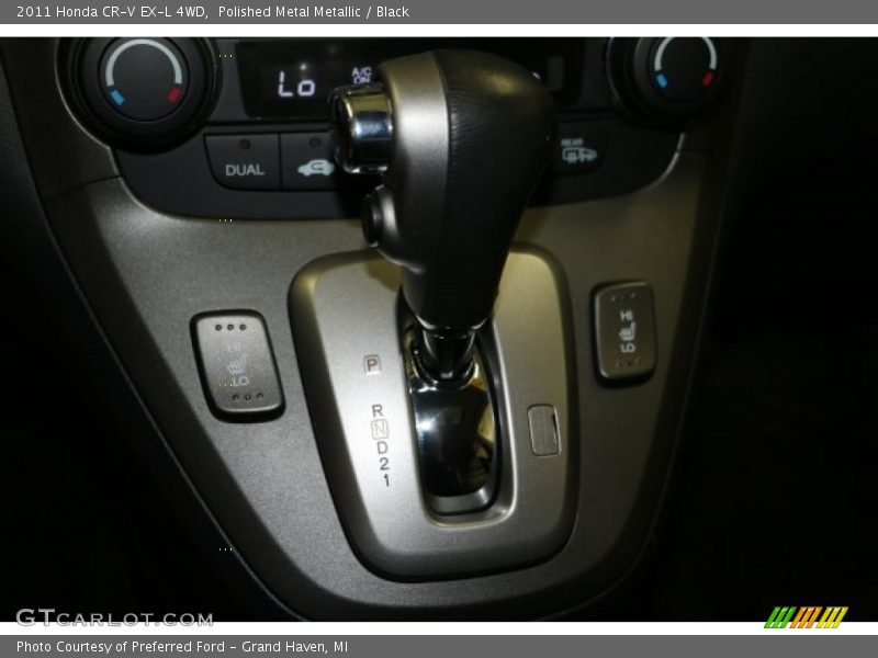 Polished Metal Metallic / Black 2011 Honda CR-V EX-L 4WD