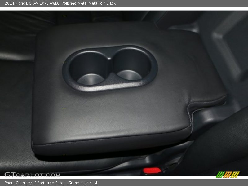 Polished Metal Metallic / Black 2011 Honda CR-V EX-L 4WD