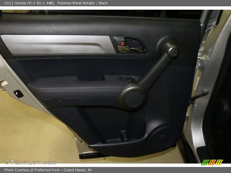 Polished Metal Metallic / Black 2011 Honda CR-V EX-L 4WD
