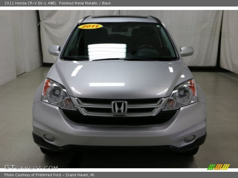 Polished Metal Metallic / Black 2011 Honda CR-V EX-L 4WD