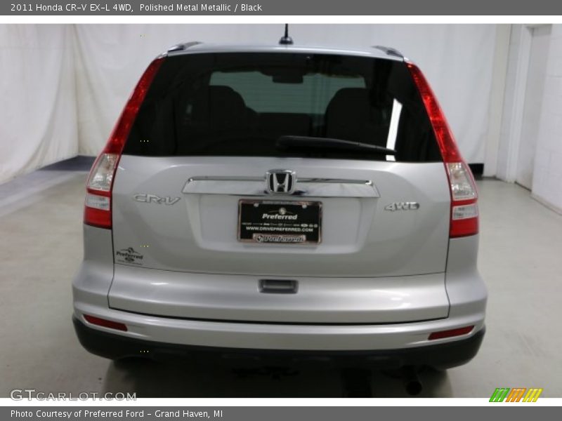 Polished Metal Metallic / Black 2011 Honda CR-V EX-L 4WD