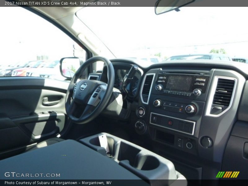 Magnetic Black / Black 2017 Nissan TITAN XD S Crew Cab 4x4