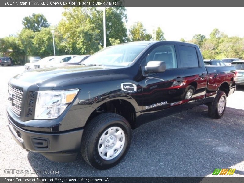 Magnetic Black / Black 2017 Nissan TITAN XD S Crew Cab 4x4