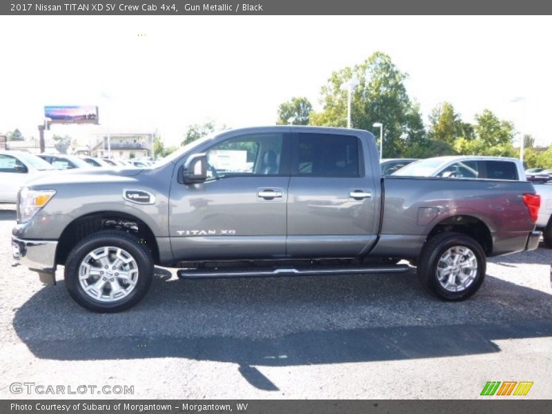 Gun Metallic / Black 2017 Nissan TITAN XD SV Crew Cab 4x4