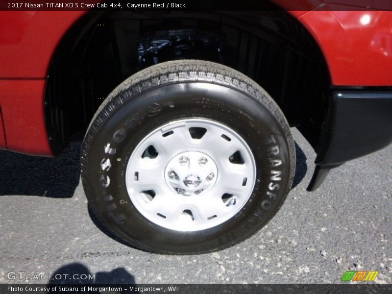 Cayenne Red / Black 2017 Nissan TITAN XD S Crew Cab 4x4