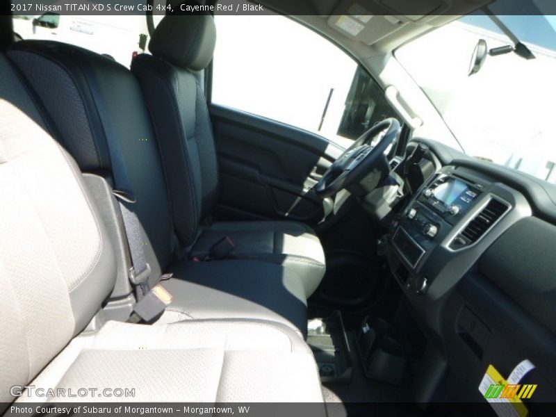 Cayenne Red / Black 2017 Nissan TITAN XD S Crew Cab 4x4