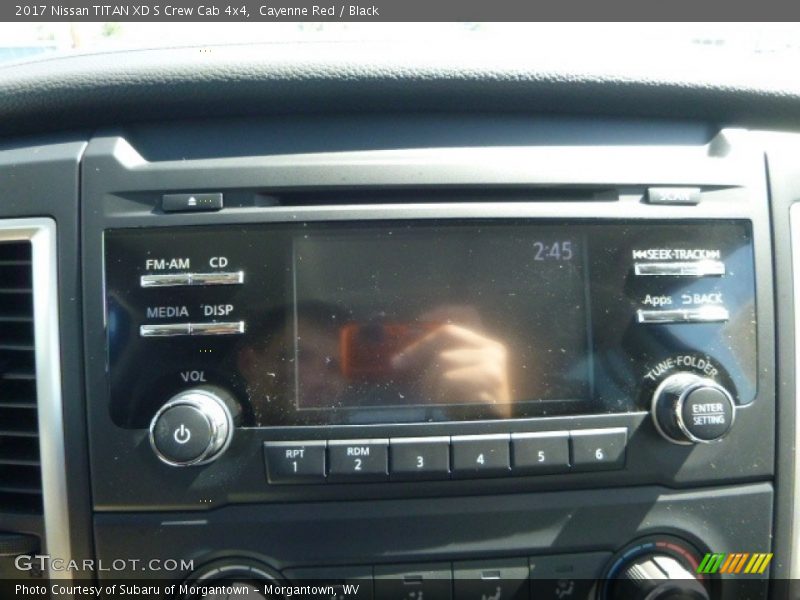 Cayenne Red / Black 2017 Nissan TITAN XD S Crew Cab 4x4