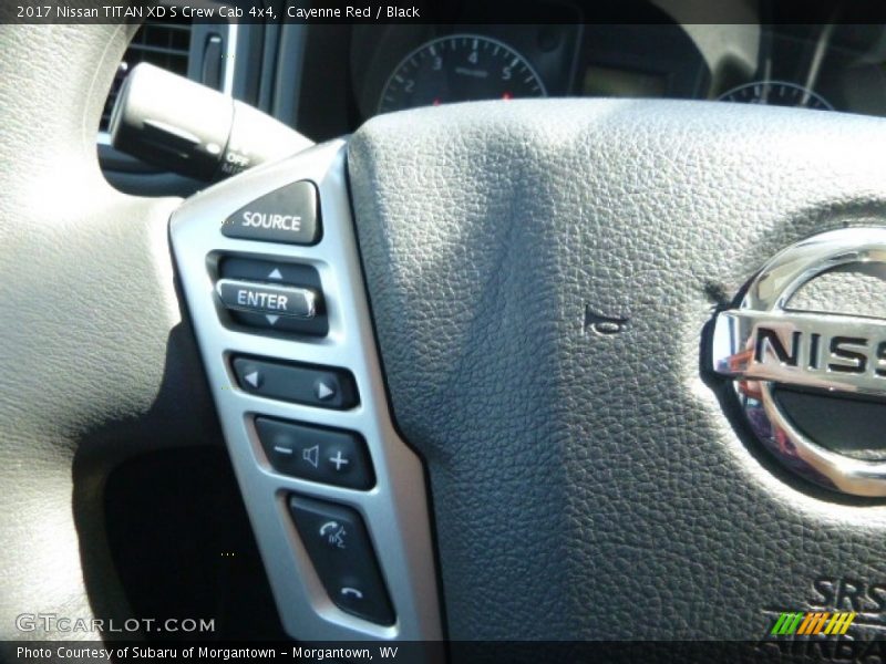 Cayenne Red / Black 2017 Nissan TITAN XD S Crew Cab 4x4