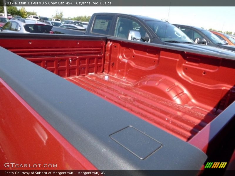 Cayenne Red / Beige 2017 Nissan TITAN XD S Crew Cab 4x4