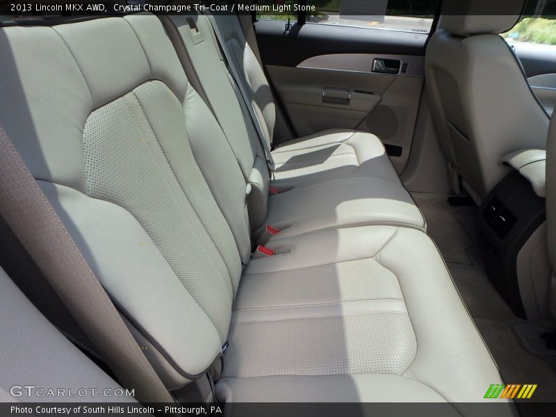 Crystal Champagne Tri-Coat / Medium Light Stone 2013 Lincoln MKX AWD