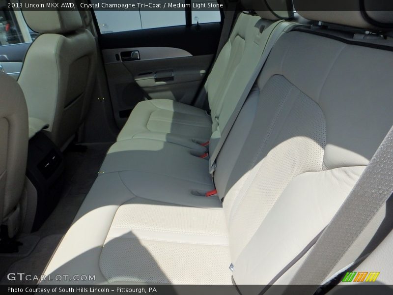 Crystal Champagne Tri-Coat / Medium Light Stone 2013 Lincoln MKX AWD