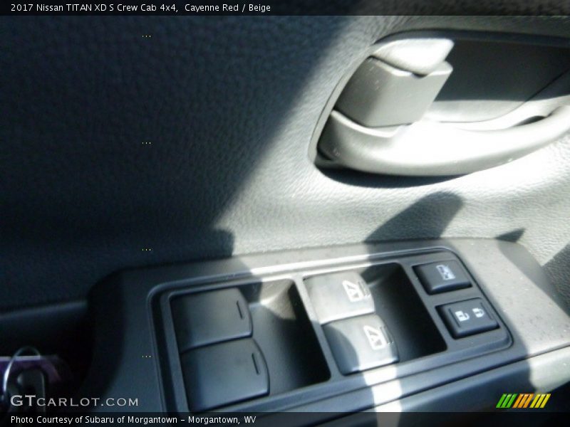 Cayenne Red / Beige 2017 Nissan TITAN XD S Crew Cab 4x4