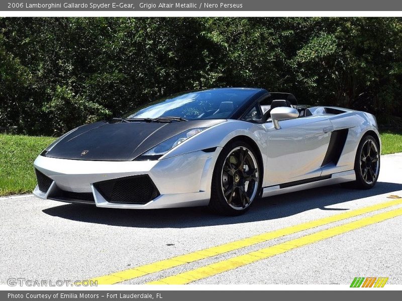 Front 3/4 View of 2006 Gallardo Spyder E-Gear