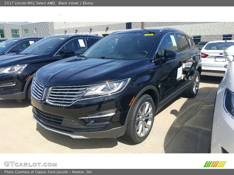 Black Velvet / Ebony 2017 Lincoln MKC Select AWD