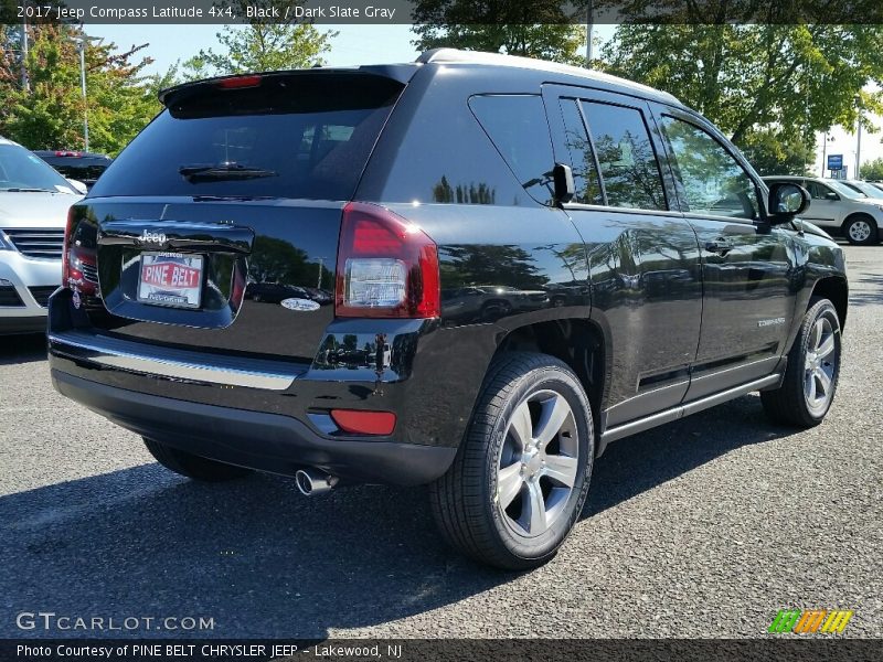 Black / Dark Slate Gray 2017 Jeep Compass Latitude 4x4