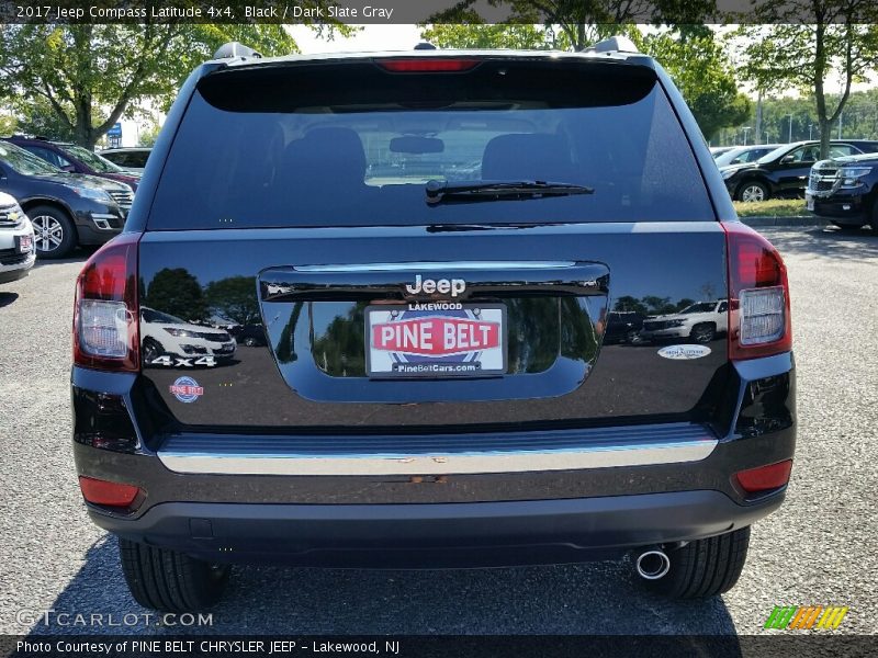 Black / Dark Slate Gray 2017 Jeep Compass Latitude 4x4