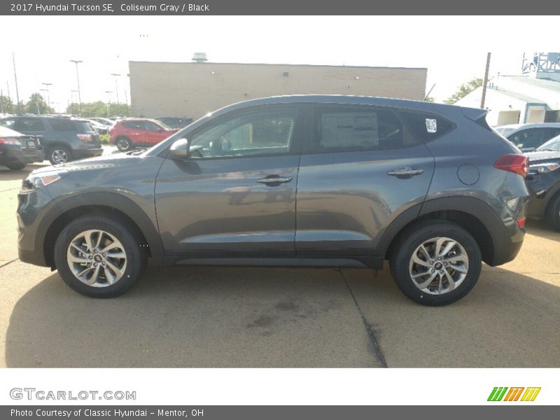 Coliseum Gray / Black 2017 Hyundai Tucson SE