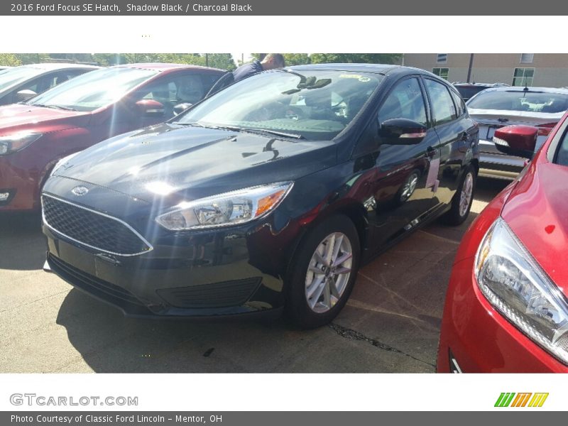 Shadow Black / Charcoal Black 2016 Ford Focus SE Hatch
