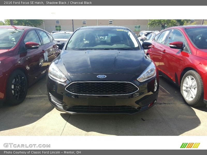 Shadow Black / Charcoal Black 2016 Ford Focus SE Hatch