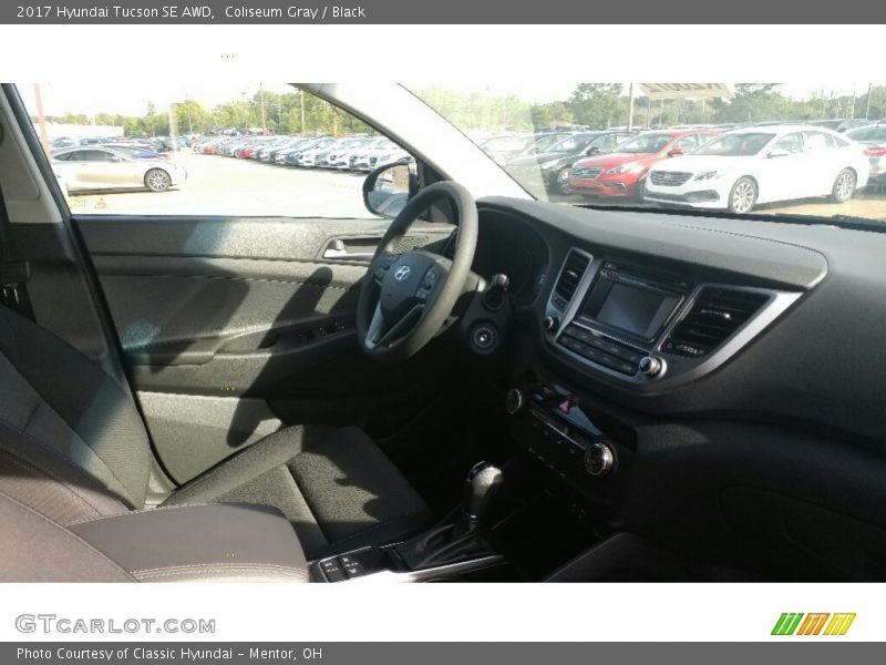 Coliseum Gray / Black 2017 Hyundai Tucson SE AWD