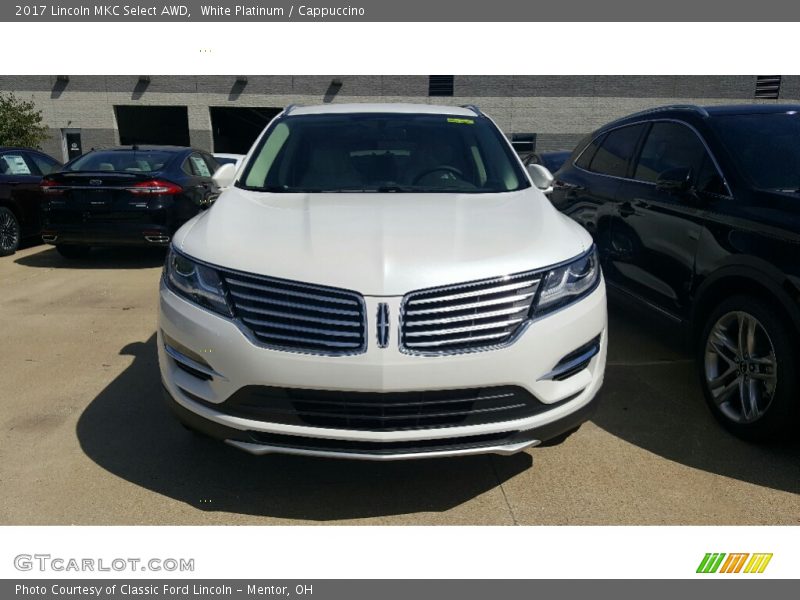White Platinum / Cappuccino 2017 Lincoln MKC Select AWD