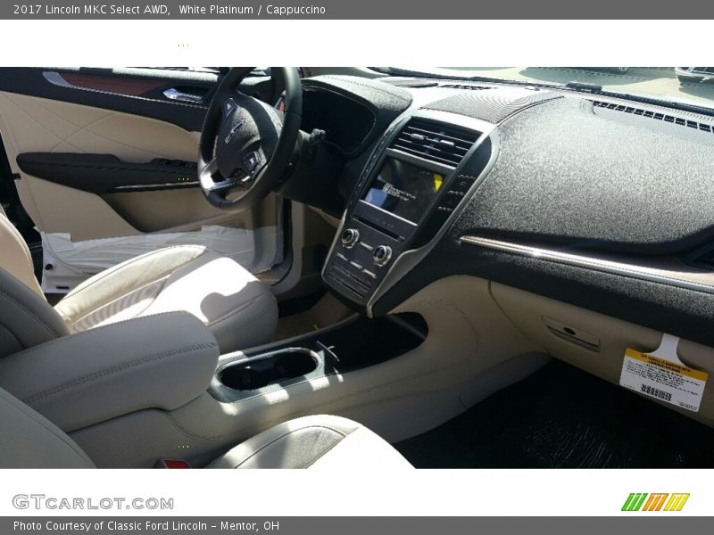 White Platinum / Cappuccino 2017 Lincoln MKC Select AWD