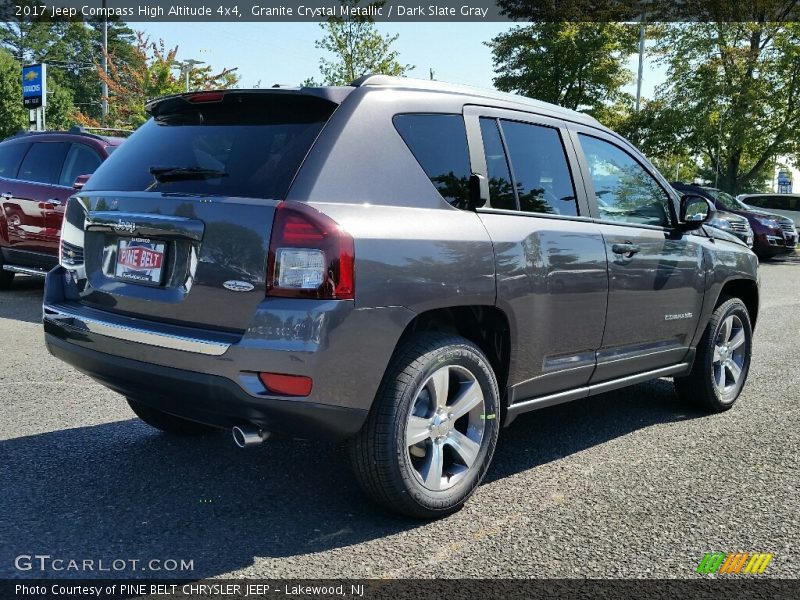 Granite Crystal Metallic / Dark Slate Gray 2017 Jeep Compass High Altitude 4x4