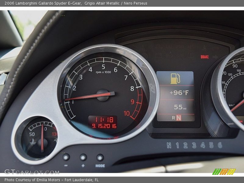  2006 Gallardo Spyder E-Gear Spyder E-Gear Gauges