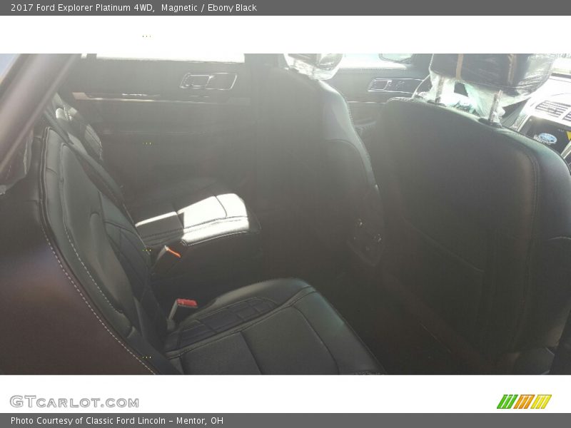 Magnetic / Ebony Black 2017 Ford Explorer Platinum 4WD