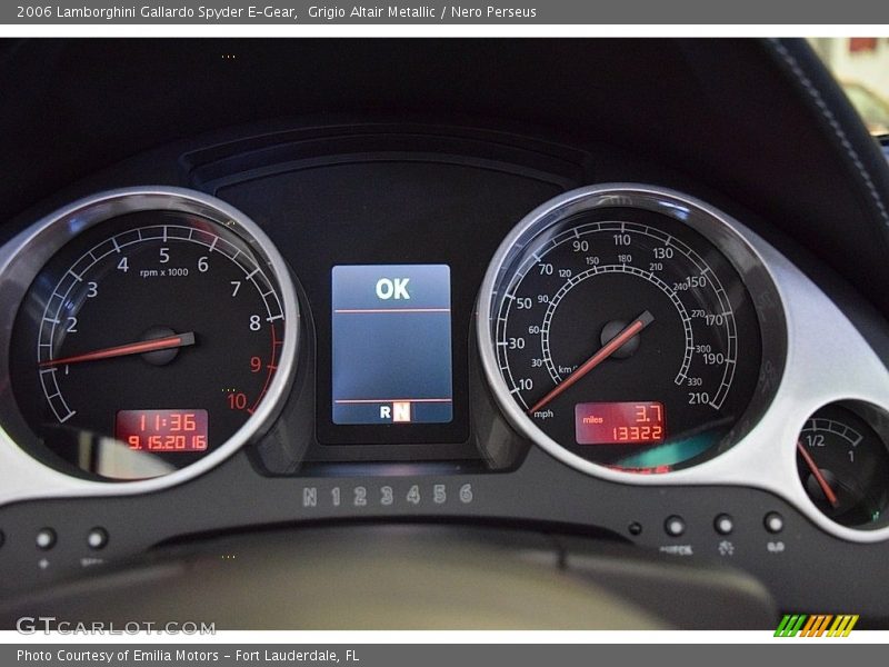  2006 Gallardo Spyder E-Gear Spyder E-Gear Gauges