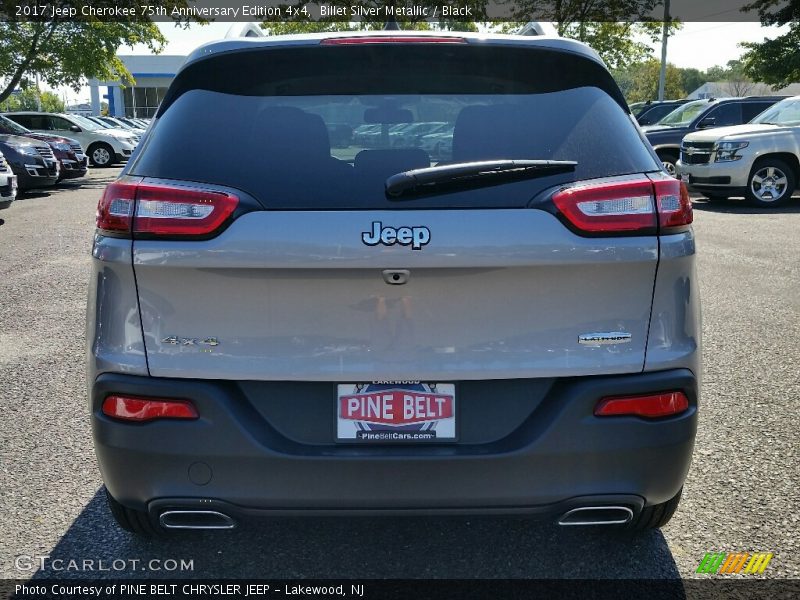 Billet Silver Metallic / Black 2017 Jeep Cherokee 75th Anniversary Edition 4x4