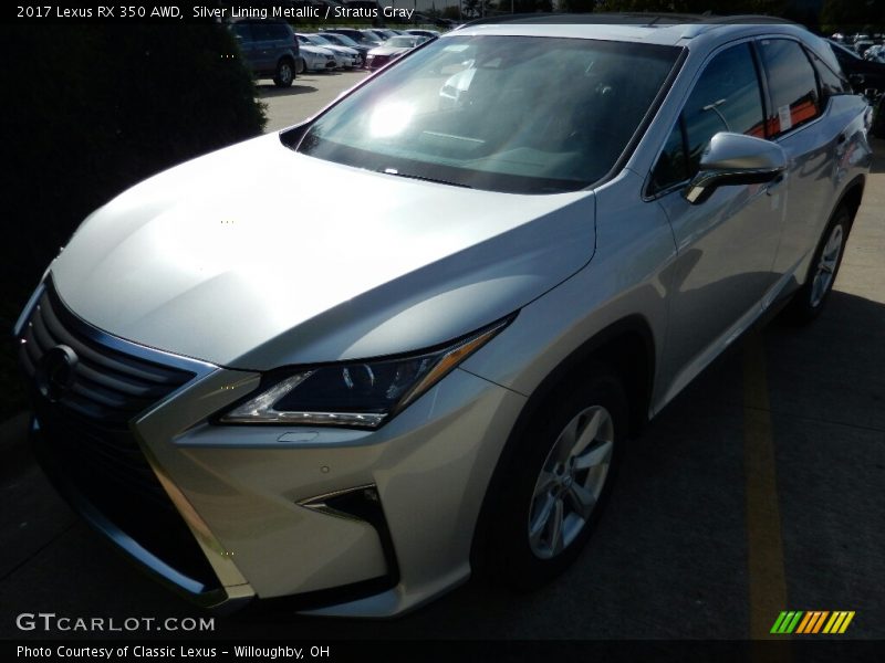 Front 3/4 View of 2017 RX 350 AWD