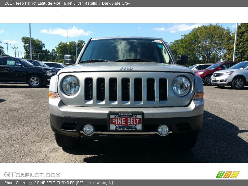 Billet Silver Metallic / Dark Slate Gray 2017 Jeep Patriot Latitude 4x4