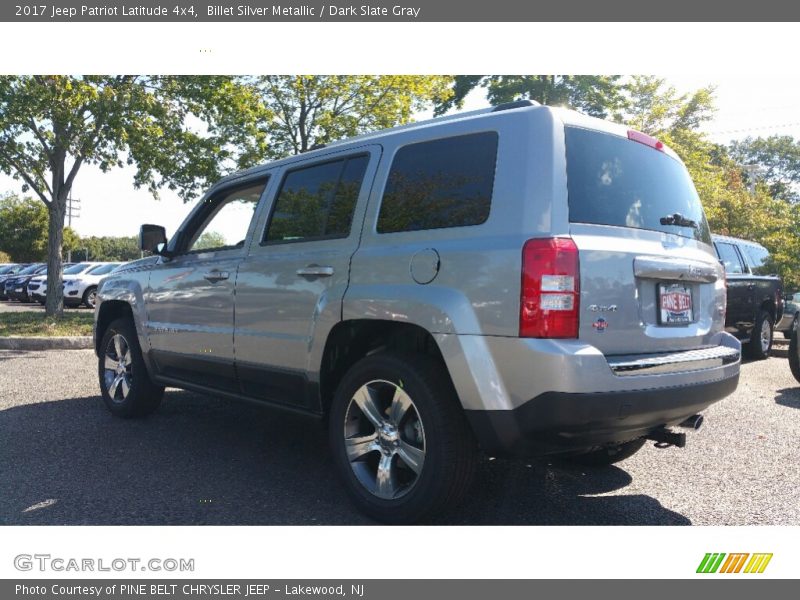 Billet Silver Metallic / Dark Slate Gray 2017 Jeep Patriot Latitude 4x4
