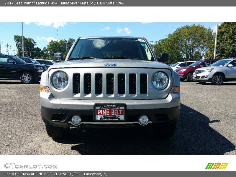 Billet Silver Metallic / Dark Slate Gray 2017 Jeep Patriot Latitude 4x4