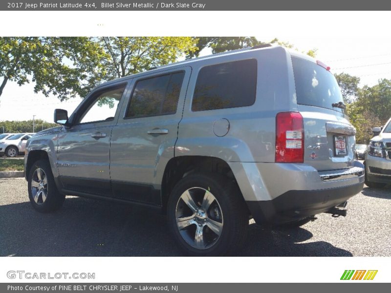 Billet Silver Metallic / Dark Slate Gray 2017 Jeep Patriot Latitude 4x4