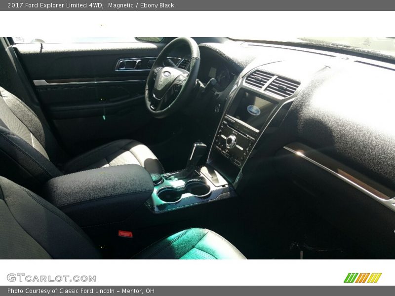 Magnetic / Ebony Black 2017 Ford Explorer Limited 4WD