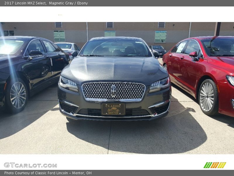 Magnetic Gray / Ebony 2017 Lincoln MKZ Select