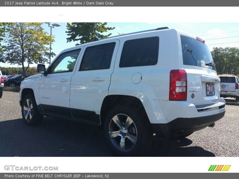Bright White / Dark Slate Gray 2017 Jeep Patriot Latitude 4x4