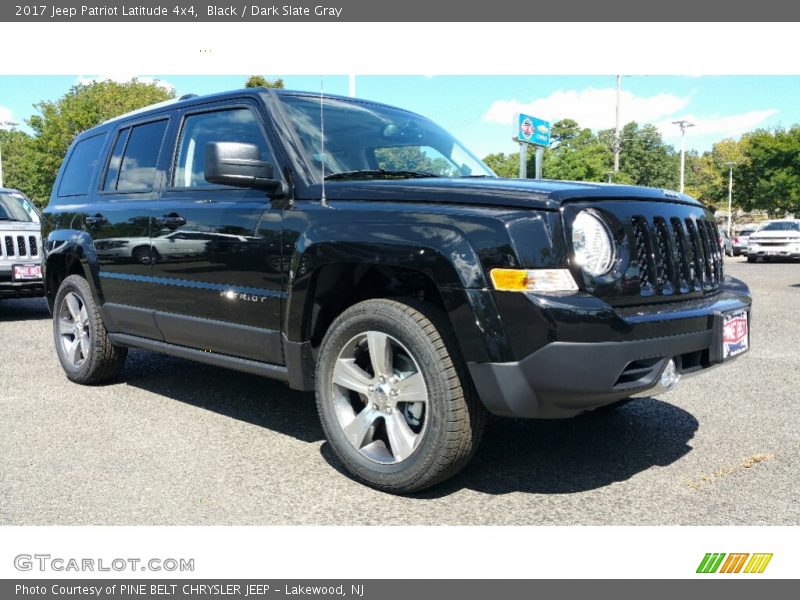 Black / Dark Slate Gray 2017 Jeep Patriot Latitude 4x4