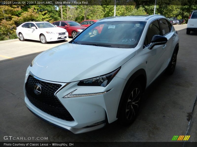 Front 3/4 View of 2016 NX 200t F Sport AWD