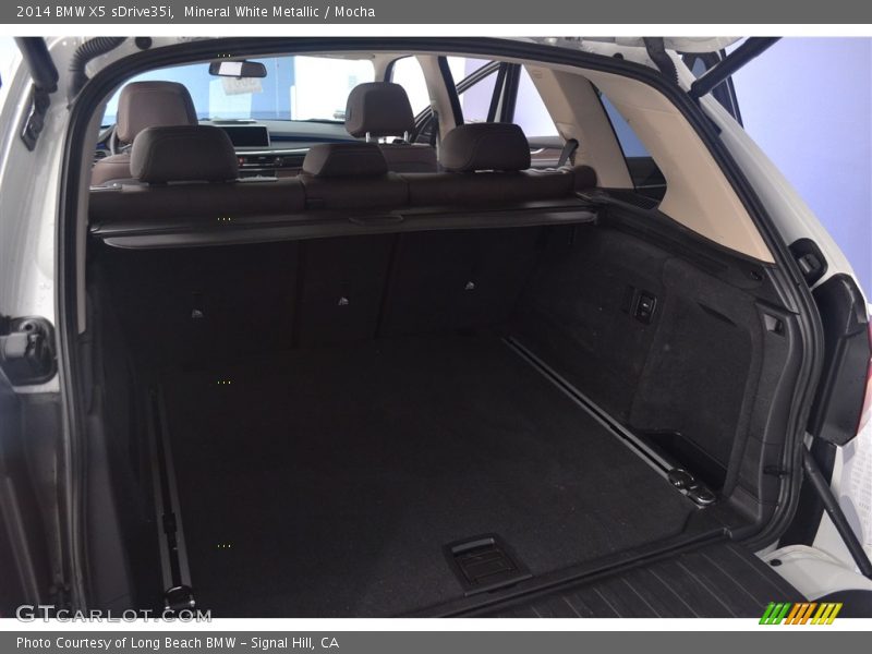 Mineral White Metallic / Mocha 2014 BMW X5 sDrive35i