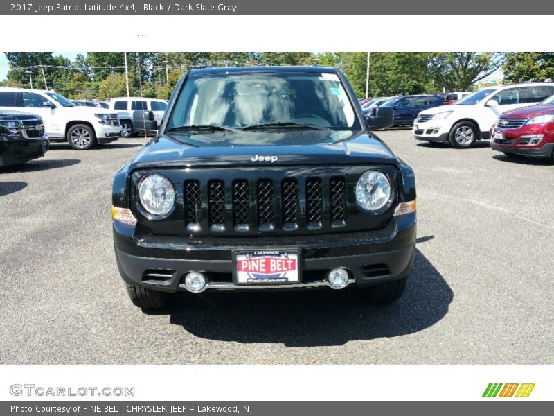 Black / Dark Slate Gray 2017 Jeep Patriot Latitude 4x4