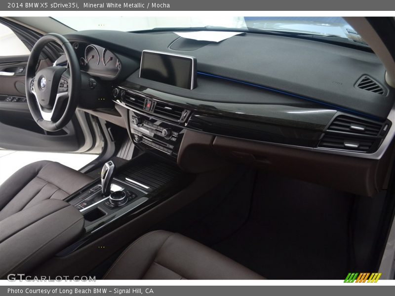 Mineral White Metallic / Mocha 2014 BMW X5 sDrive35i