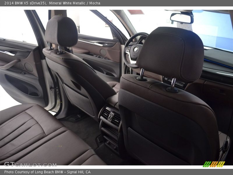 Mineral White Metallic / Mocha 2014 BMW X5 sDrive35i