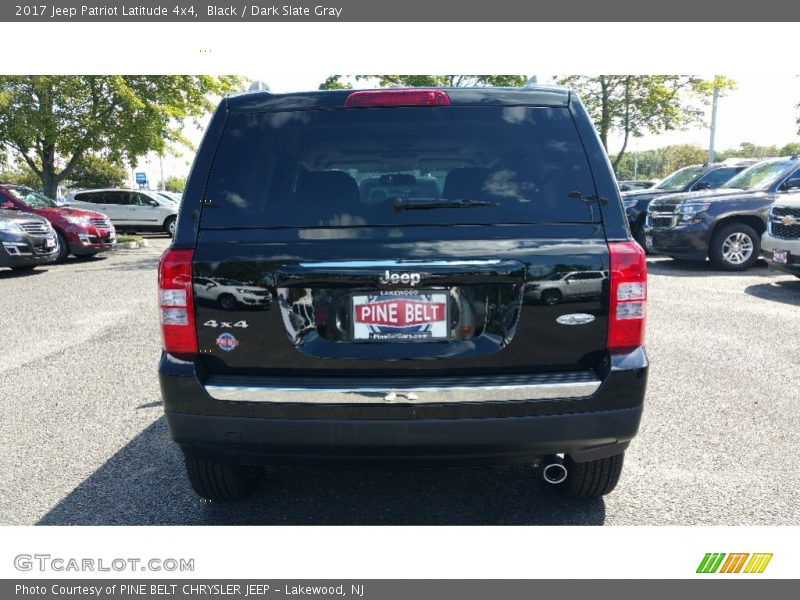 Black / Dark Slate Gray 2017 Jeep Patriot Latitude 4x4