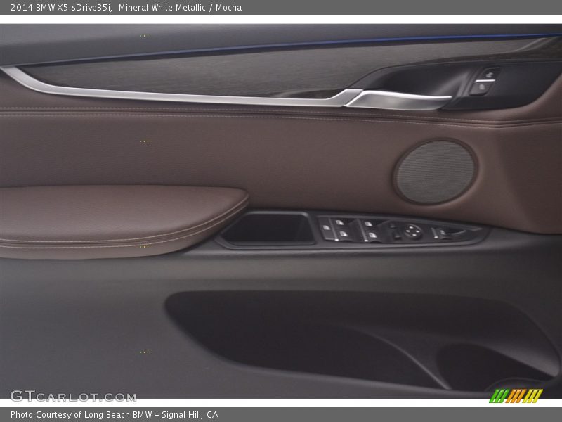 Mineral White Metallic / Mocha 2014 BMW X5 sDrive35i